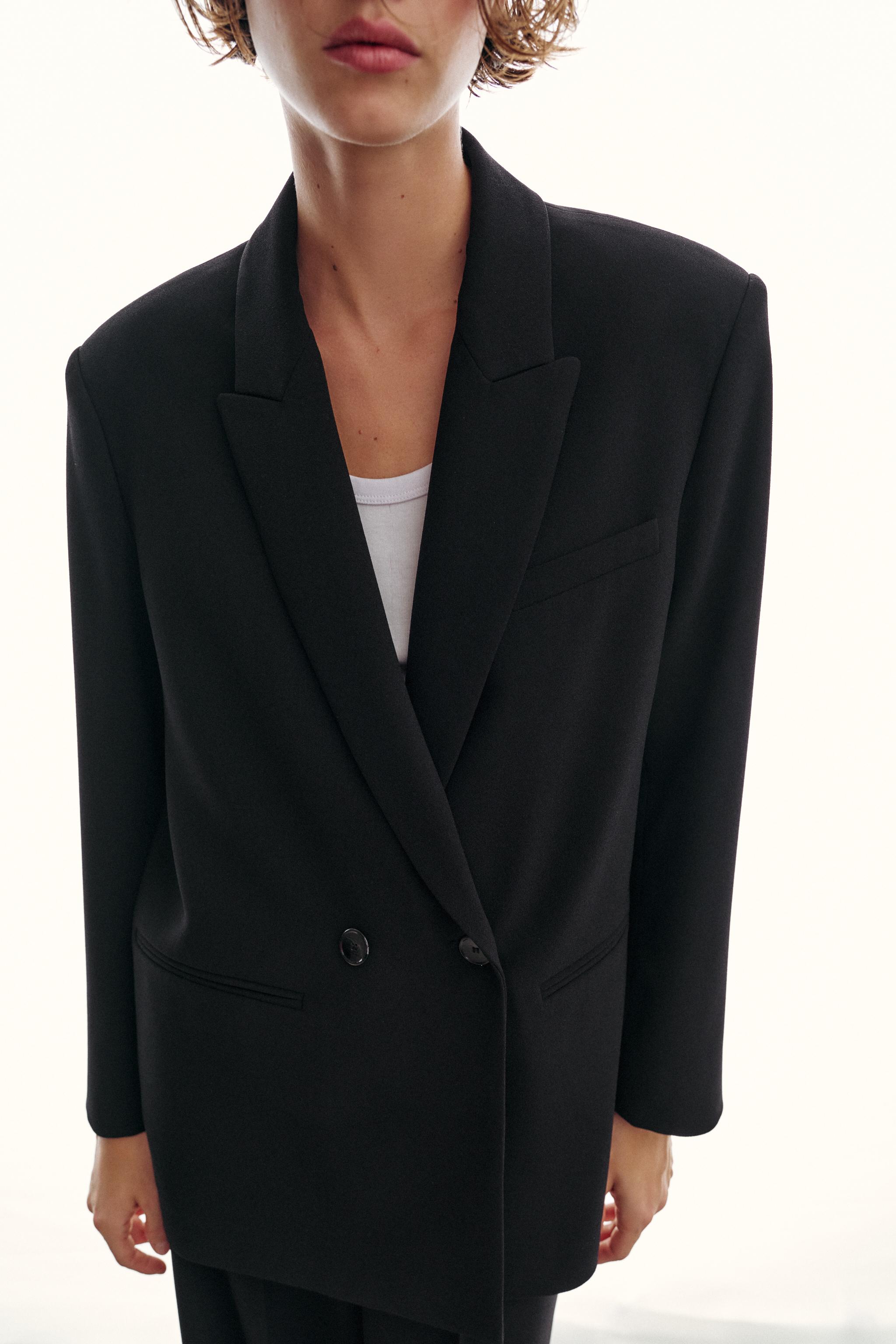 OVERSIZED DOUBLE BREASTED BLAZER